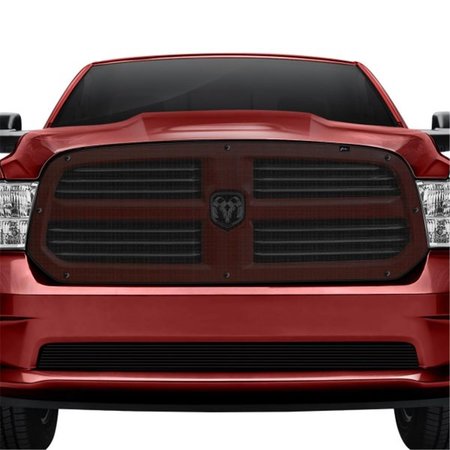 FIA Grille Bug Screen for 2021 Ford F150, Black FIAGS902-34